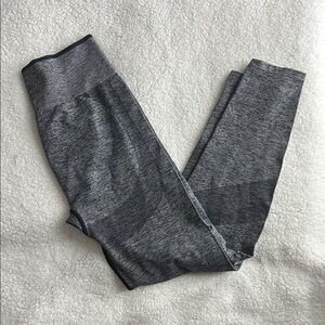 PINK sporty black seamless Ladies Leggings